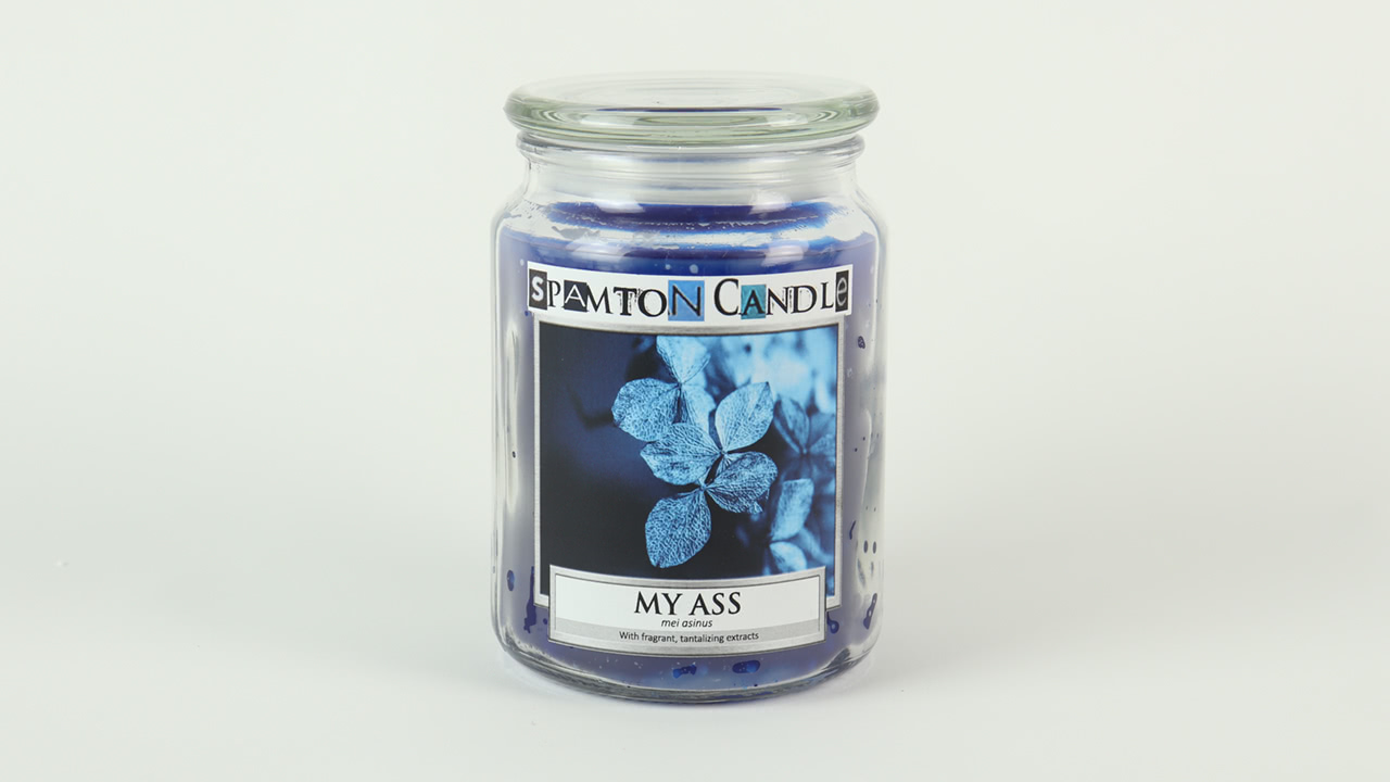 SPAMKEY CANDLE 'SPAMTON' SCENDED CANDLE